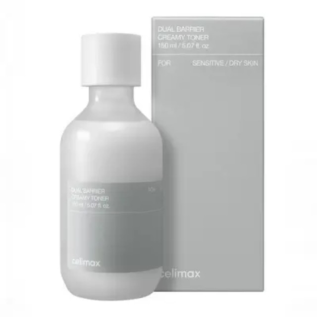 Celimax  Dual Barrier Creamy Toner - Ενυδατικό Τονερ με Ceramides & Πανθενόλη 150ml