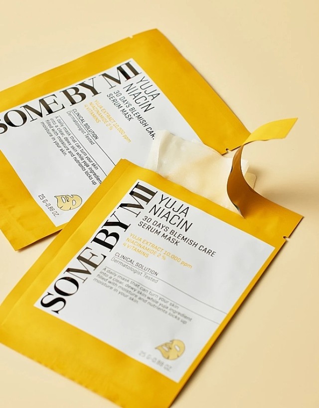 Some By Mi -Yuja Niacin Blemish Care Serum Mask