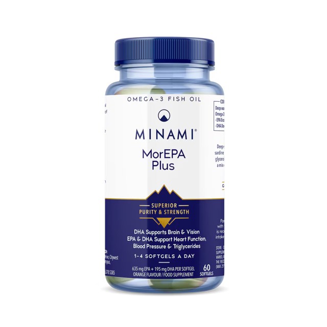 Minami MorEPA Plus 60 Μαλακές Κάψουλες