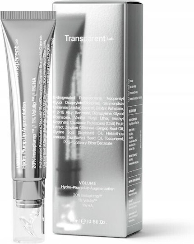 TRANSPARENT LAB Volume – Hydrating Lip-plumping Treatment 15ml
