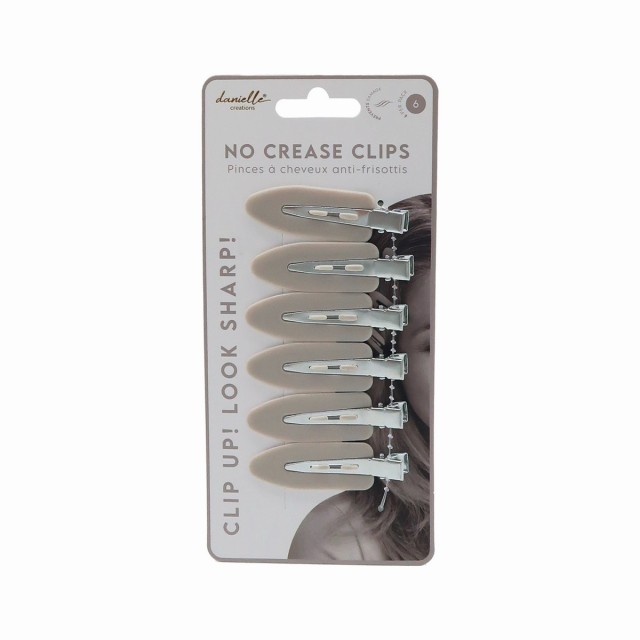 Σετ με 6 Creaseless Clips για Μαλλιά .
