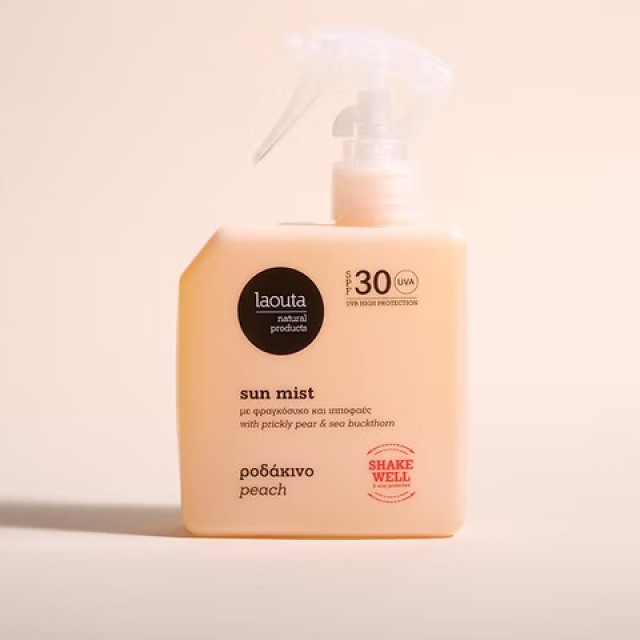 Laouta Sun Mist Peach SPF 30 , 200ml