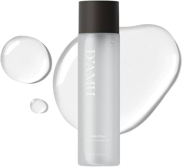 DAMU Vita5X Cicatinol Ampoule Toner με Cica, Niacinamide, Retinol, Vitamin C και 5 Ceramides- Ενυδατώνει, καταπραΰνει και ενισχύει τον επιδερμικό φραγμό 200ml