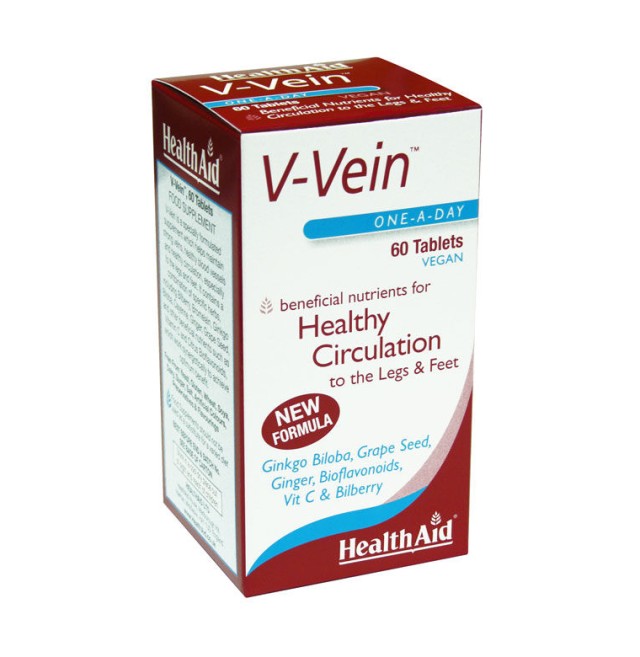 HEALTH AID V-Vein Healthy Circulation 60 Ταμπλέτες