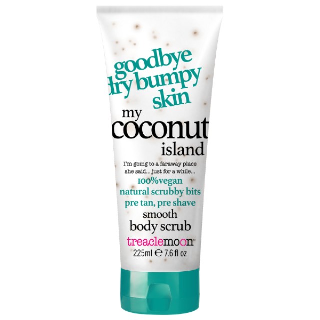 Treaclemoon My Coconut Island Body Scrub Απολεπιστικό Σώματος με Άρωμα Καρύδα, 225ml