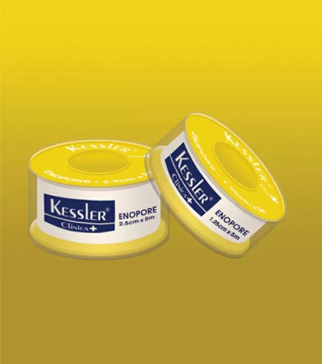Kessler Enopore Υφασμάτινη Non Woven Επιδεσμική Ταινία 2.5cm x 5m