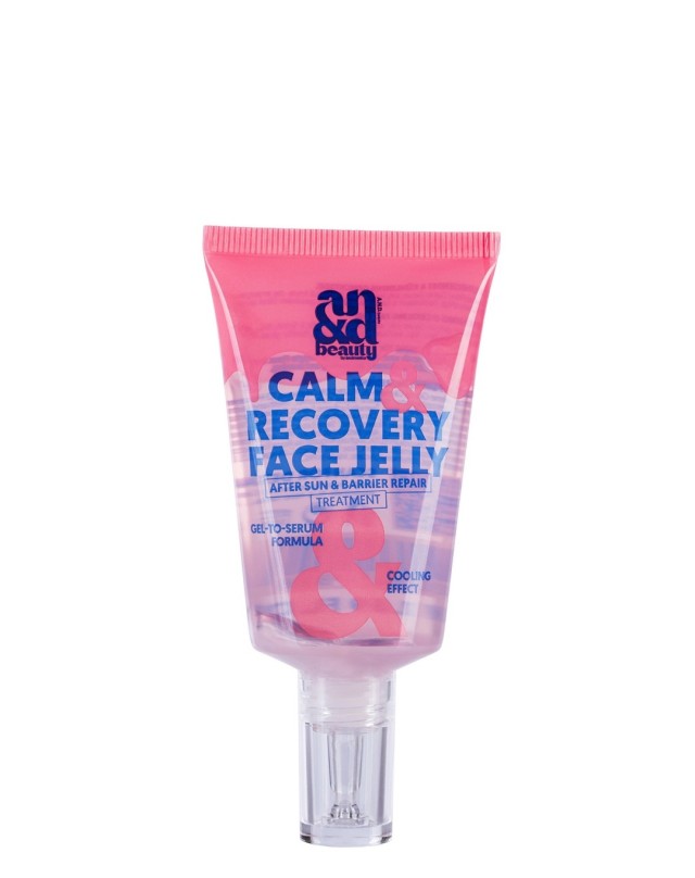 A.N.D. beauty Barrier Repair & After Sun Jelly προσώπου με εκτοΐνη Calm & Recover,50gr