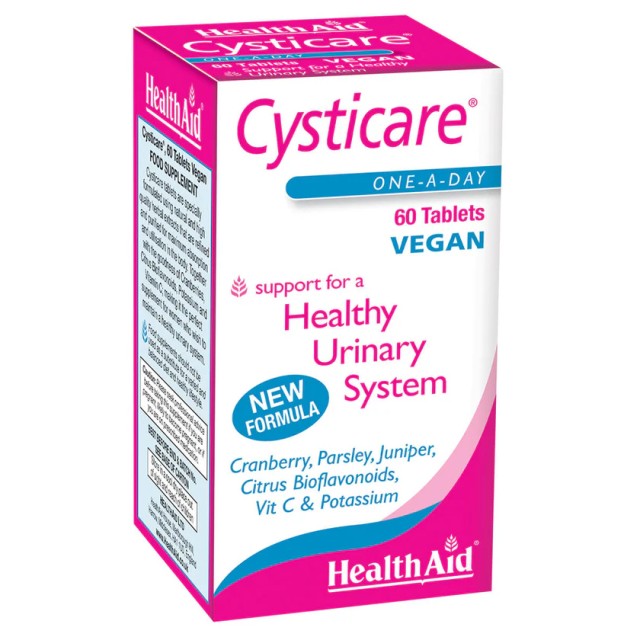 HEALTH AID Cysticare Vegan 60 Ταμπλέτες