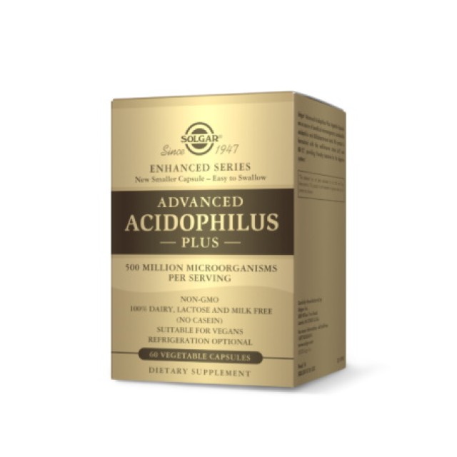Solgar Advanced Acidophilus Plus 60 veg.caps
