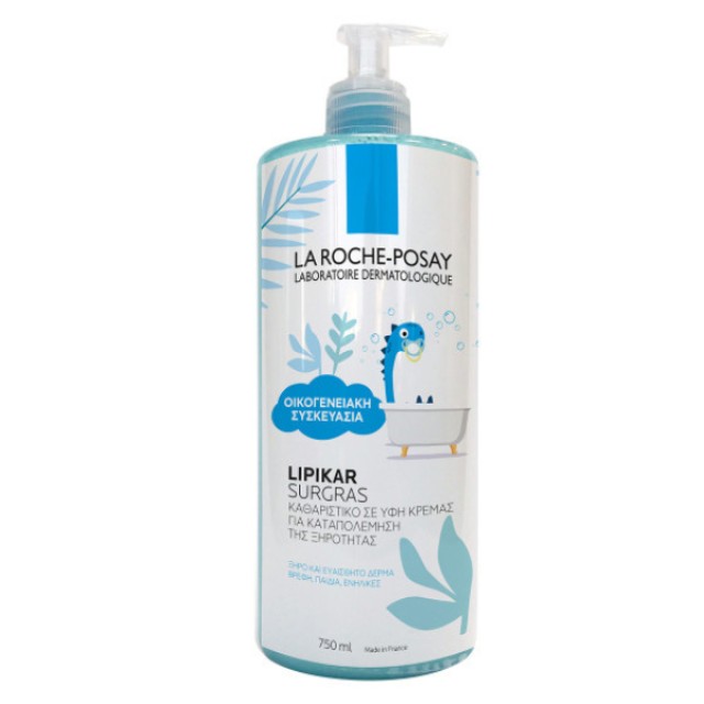 La Roche-Posay Lipikar Surgras Anti-Dryness Cream Wash 750ml