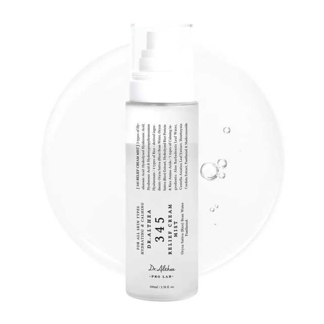 Dr. Althea  345 Relief Cream Mist - Διφασικός Ενυδατικός Ορός προσώπου Καταπραϋντικό Mist, 100 ml