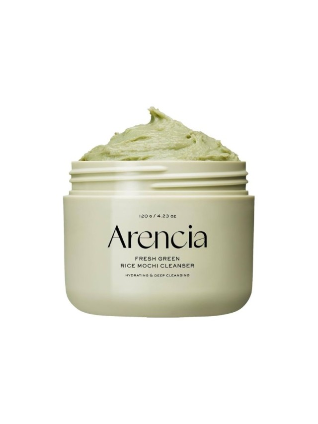 Arencia Fresh Green Rice Mochi Cleanser- Διπλός καθαρισμός σε ένα βήμα με βαθιά καθαριστική και καταπραυντική δράση 120gr