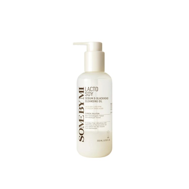 Some By Mi - Lacto Soy Sebum & Blackhead Cleansing Oil 200ml