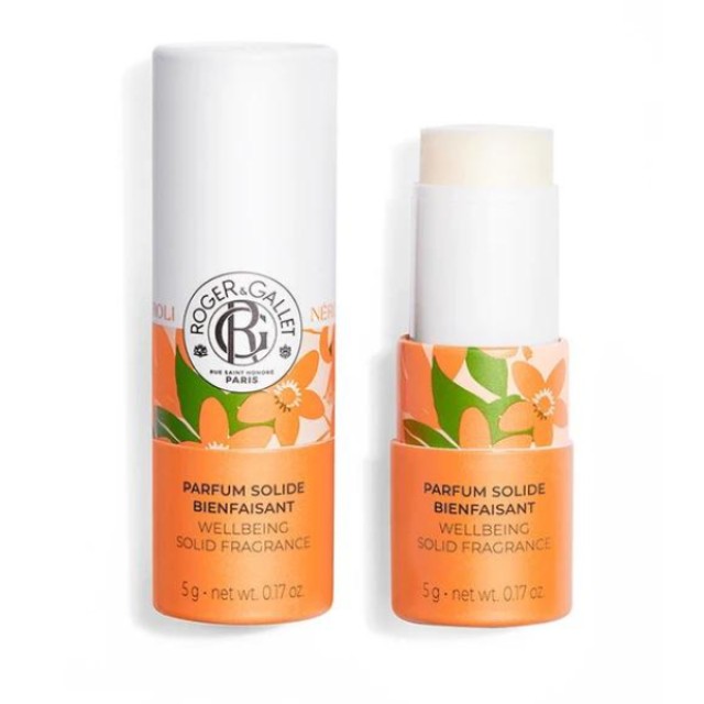 Roger&Gallet Neroli Parfum Solide Αναζωογονητικό Στερεό Άρωμα 5g