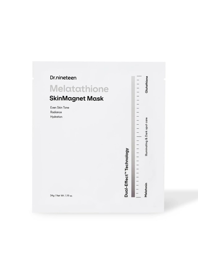 Dr.nineteen Melatathione Skin Magnet Mask- Μάσκα Με Γλουταθειόνη και Μελατονίνη για Λάμψη 34gr