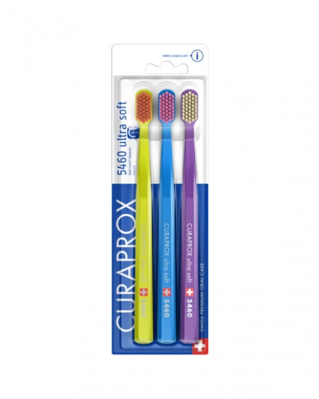 Curaprox 5460 Ultra Soft Toothbrush 3 τεμάχια