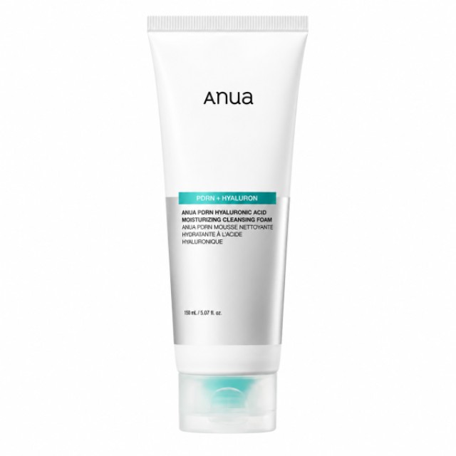 Anua – PDRN Hyaluronic Acid Moisturizing Cleansing Foam 150ml