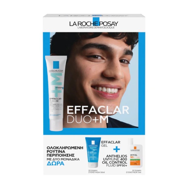 La Roche Posay Effaclar DUO+M με Δώρο Effaclar 50ml & Anthelios UVMUNE 3ml