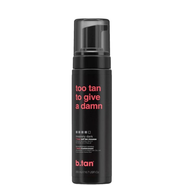 b.tan Too Tan To Give A Damn Μους Self Tan 200ml