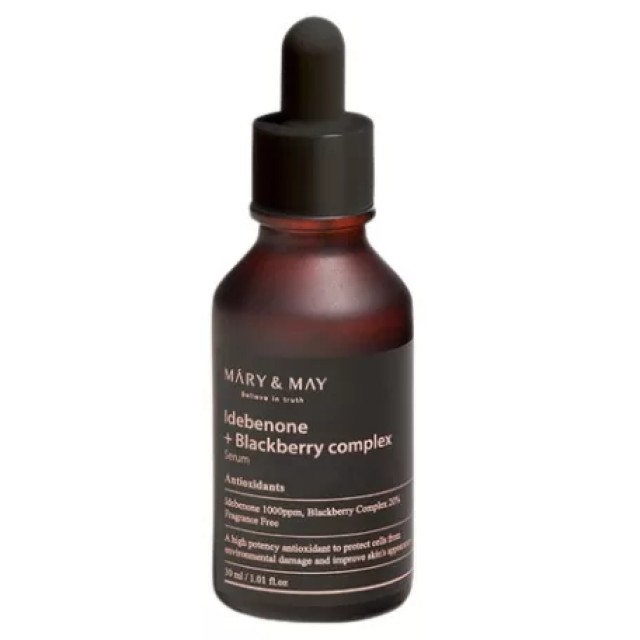 Mary&May Idebenone + Blackberry Complex Serum-Ορός με αντιοξειδωτικές ιδιότητες