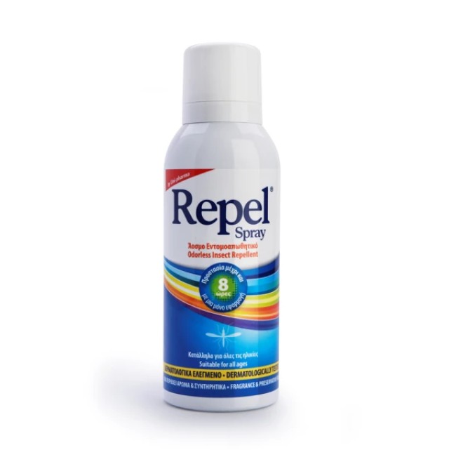 Repel Spray Άοσμο Εντομοαπωθητικό,100ml