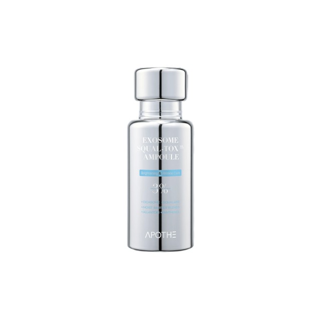APOTHE Exosome Squal-Tox Ενυδατικό & Αντιγηραντικό Serum Προσώπου για Λάμψη 30ml
