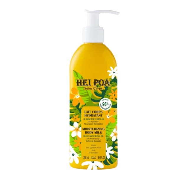 Hei Poa Moisturizing Body Milk with Tahiti Monoi Oil Ενυδατικό Γαλάκτωμα Σώματος 250ml