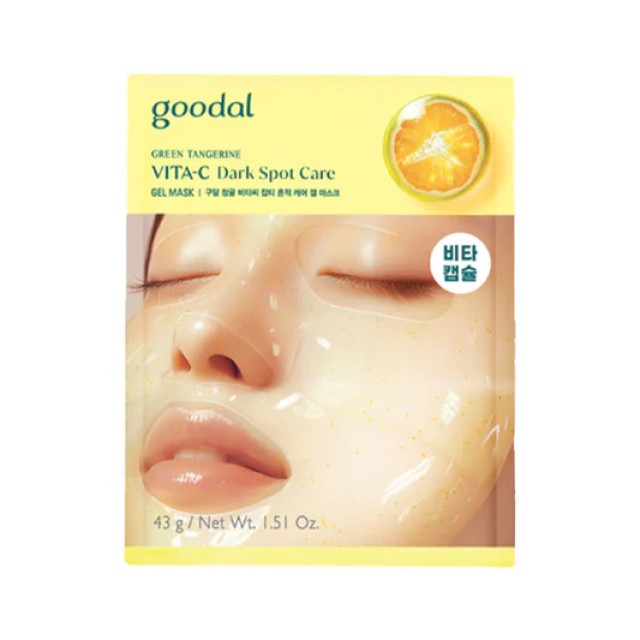 Goodal - Green Tangerine Vita C Dark Spot Care Gel Mask,1τεμ