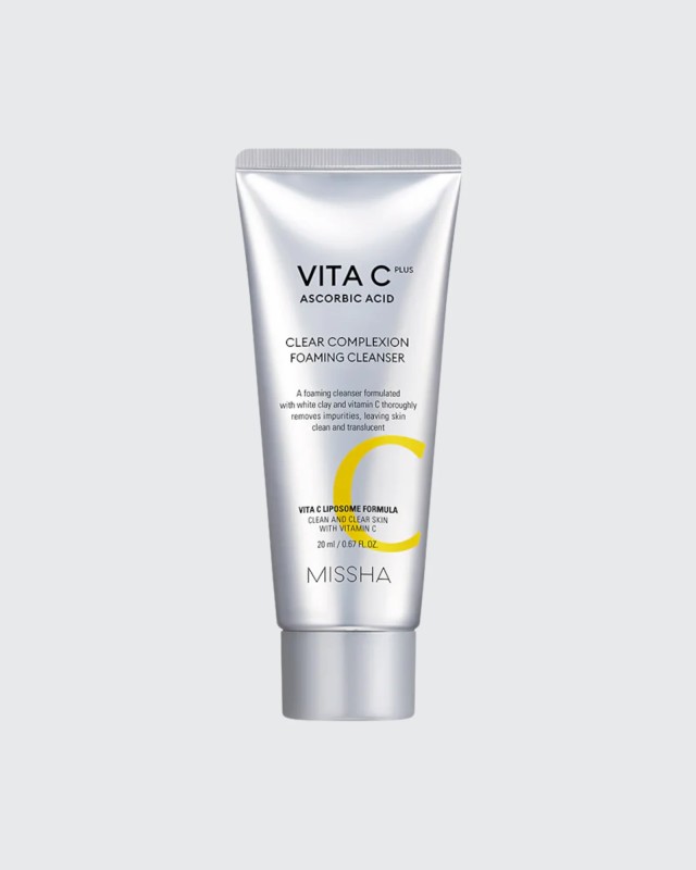 Missha - Vita C Plus Clear Complexion Foaming Cleanser 120ml- Αφρίζον καθαριστικό προσώπου με Βιταμίνη C