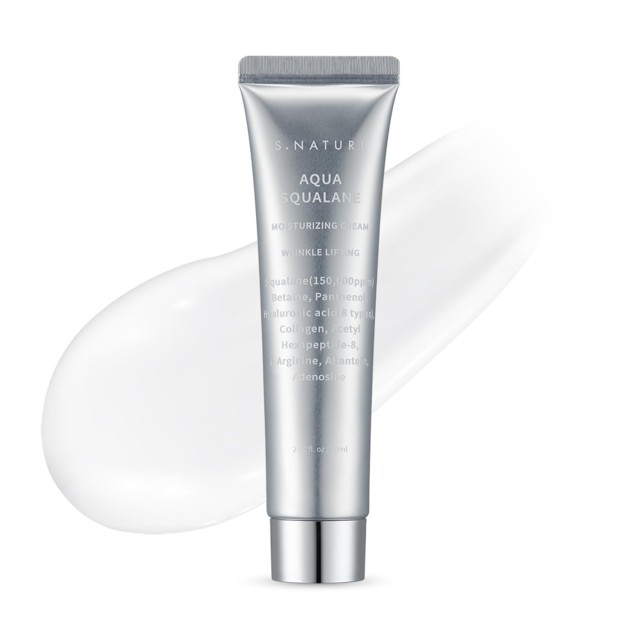 S.NATURE – Aqua Squalane Moisturizing Cream, 60ml