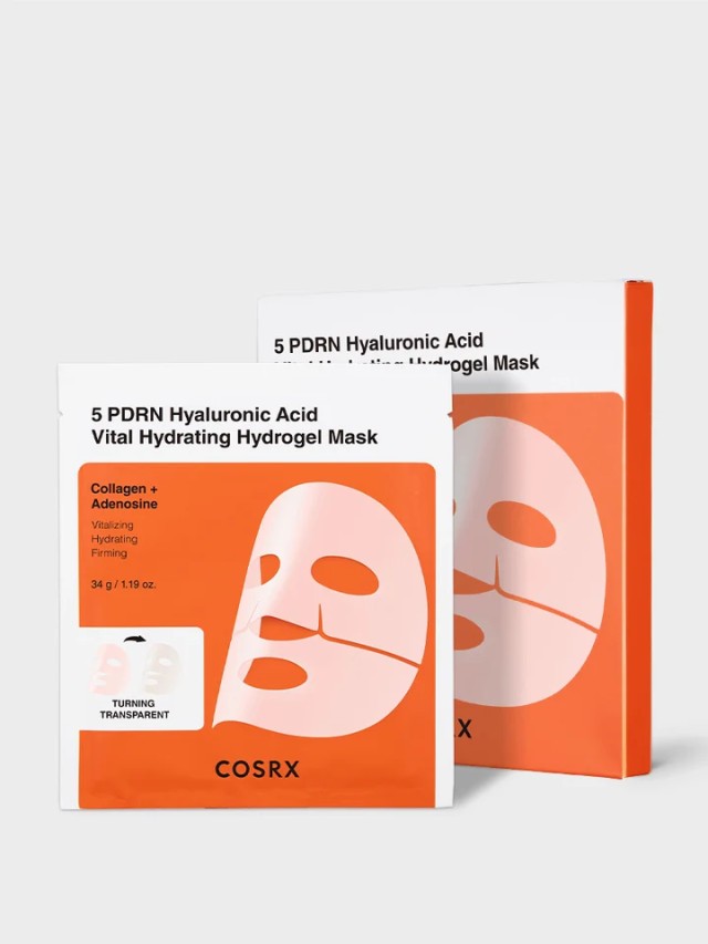 COSRX 5 PDRN Hyaluronic Acid Vital Hydrating Hydrogel Mask 1pc
