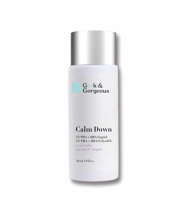 Geek & Gorgeous Calm Down 4% AHA + BHA Liquid ,30ml