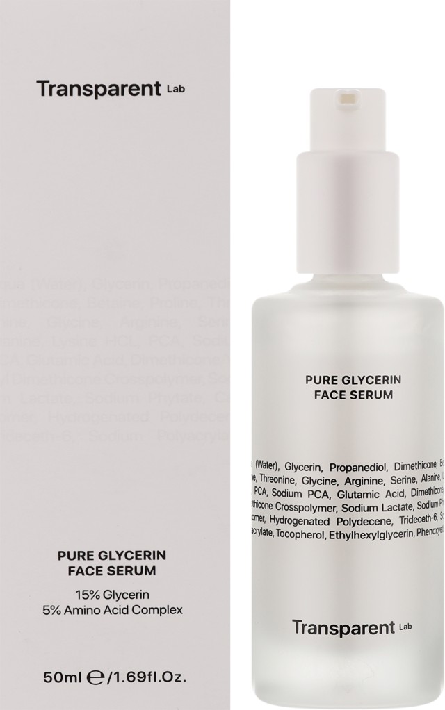 Transparent Lab Pure Glycerin Face Serum 50 ml