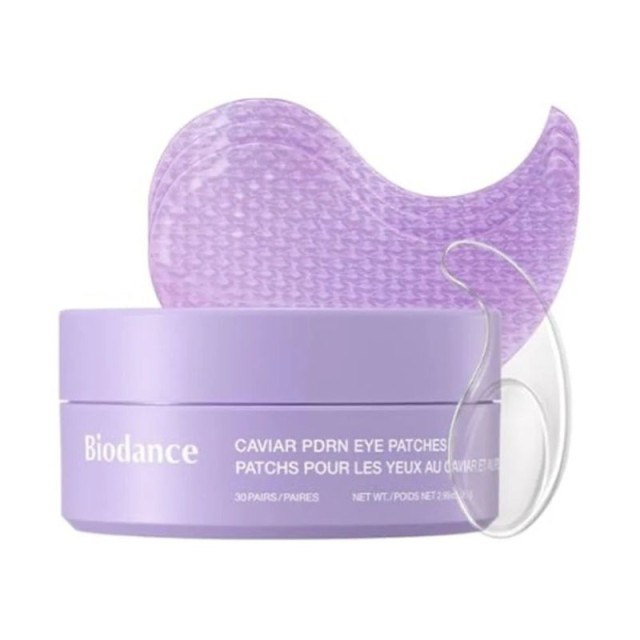 Biodance  Caviar PDRN Eye Patches-Eπιθέματα ματιών εκχύλισμα χαβιαριού και PDRN για βαθιά θρέψη, σύσφιξη και αναζωογόνηση 30ea