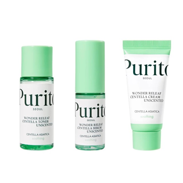 Purito Seoul  - Wonder releaf centella mini kit 1σετ