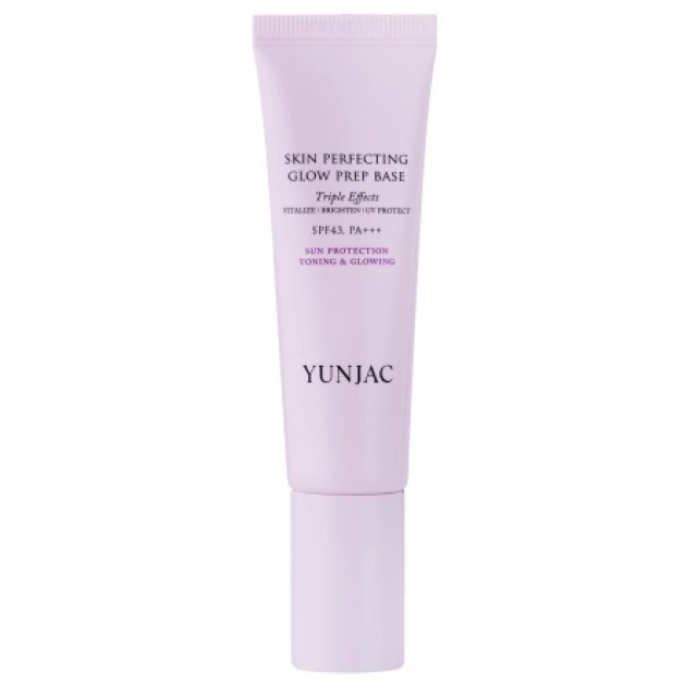 YUNJAC - Skin Perfecting Glow Prep Base SPF 43 PA+++ - Brightensglowing Makeup Base with Filter - 30ml