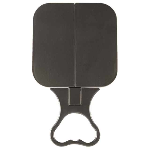 Αναδιπλούμενος, μαύρος καθρέφτης ταξιδίου 23x12cm True Image ,1τεμ