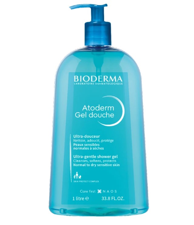 Bioderma Atoderm Gel Douche Εξαιρετικά Απαλό Αφρόλουτρο για Κανονικό Προς Ευαίσθητο Δέρμα 1Lt