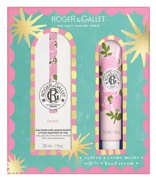 Roger & Gallet Promo Rose  Σετ Γυναικείο Άρωμα 30ml & Κρέμα Χεριών 30ml