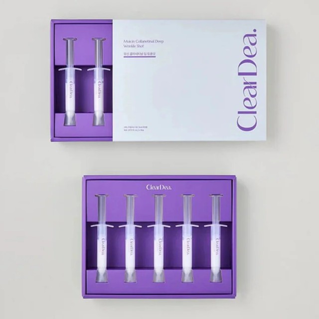 ClearDea Mucin Collanetinal Deep Wrinkle Shot 4ml x 5ea