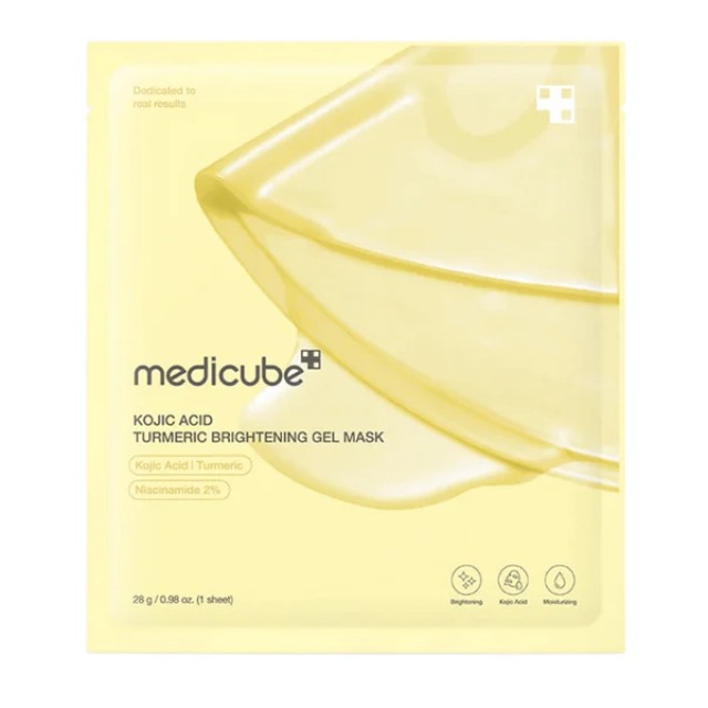Medicube Kojic Acid Turmeric Brightening Gel Mask - Μάσκα τζελ για λάμψη & μείωση κηλίδων,1τεμ