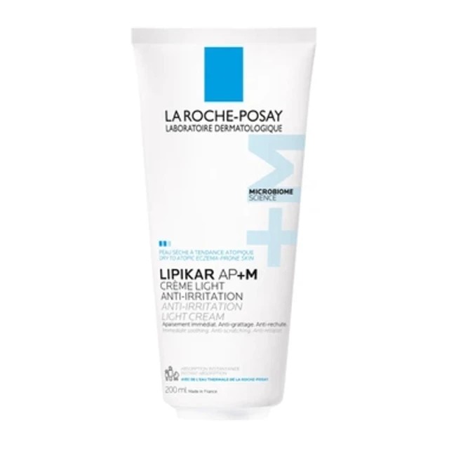 La Roche Posay Lipikar Creme Loght AP+M + Μαλακτική Κρέμα Για Το Ξηρό Δέρμα Με Τάση Ατοπίας 200ml