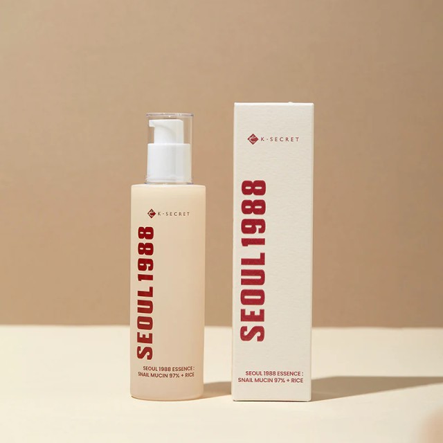 K-Secret Seoul 1988 Essence Snail Mucin 97% + Rice 100ml