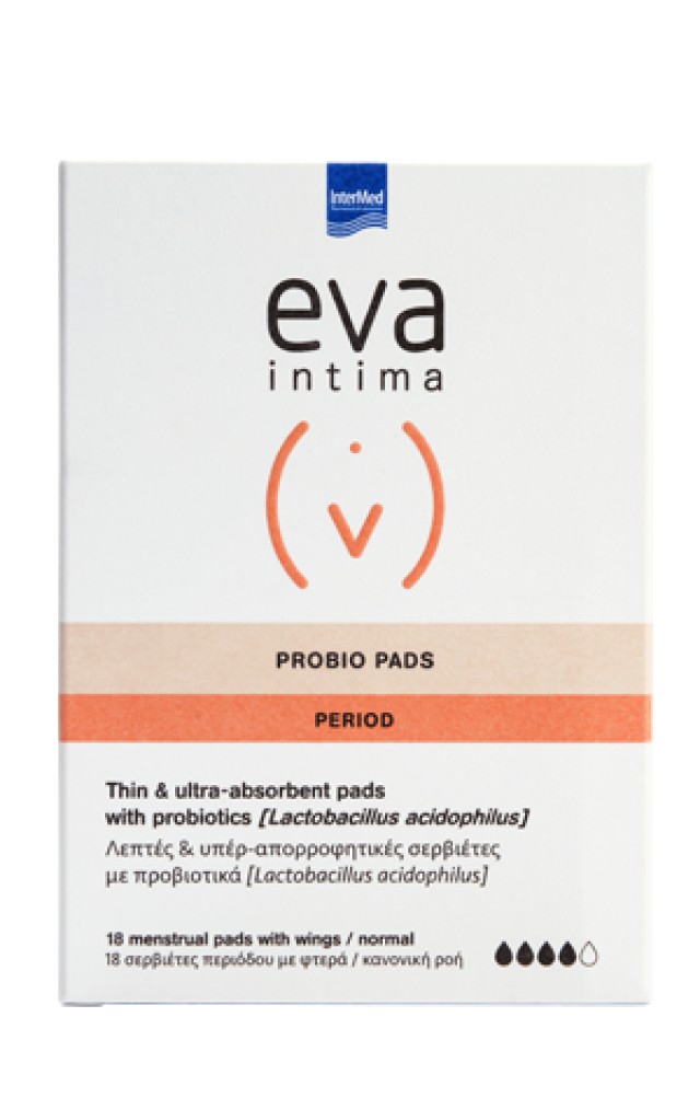 InterMed Eva Intima Probio Pads 18pads