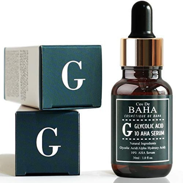 Cos De Baha Glycolic Acid 10 AHA Serum 30ml-Ορός γλυκολικού οξέος για πρόσωπο 30ml
