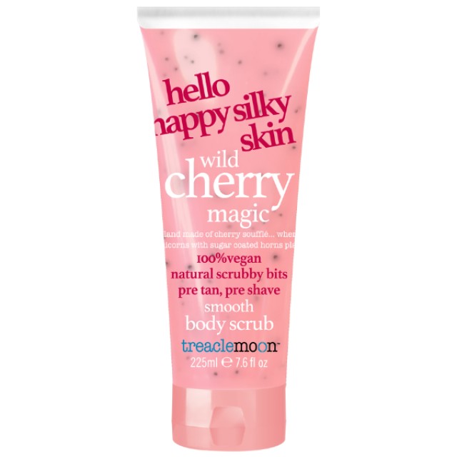 Treaclemoon Wild Cherry Magic Body Scrub Απολεπιστικό Σώματος με Άρωμα Κεράσι, 225ml