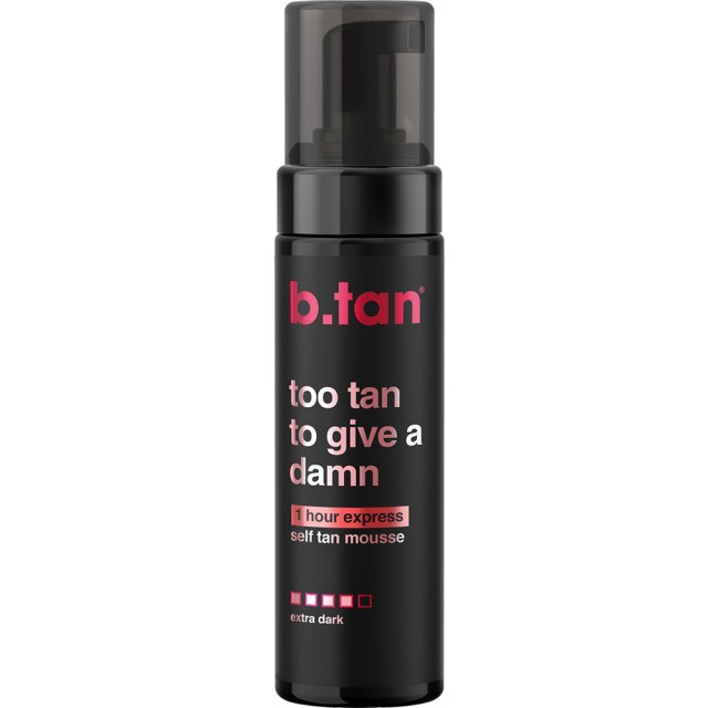 b.tan Too tan to give a damn, Self Tan mousse 200ml