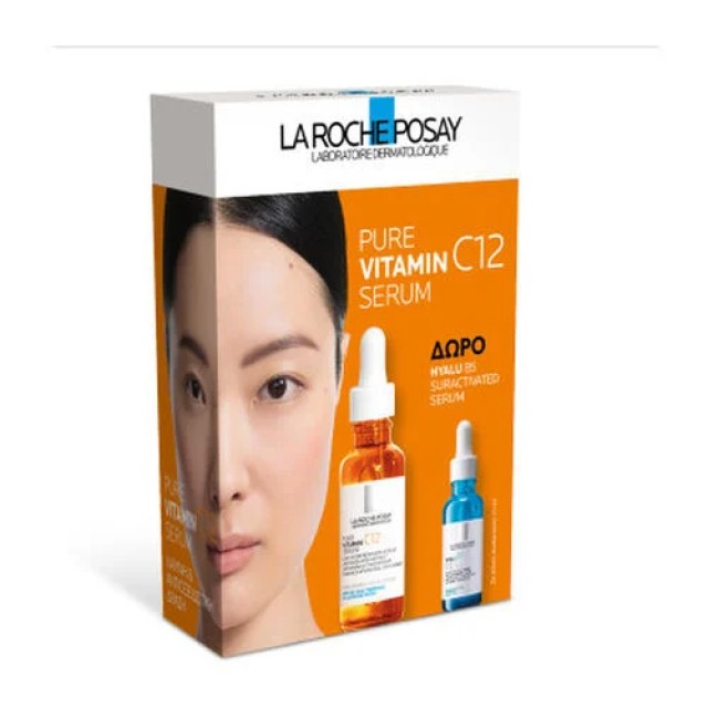 La Roche Posay Pure Vitamin C Serum 30ml + Hyalu B5 Serum 10ml