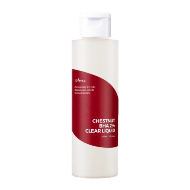 Isntree  Chestnut BHA 2% Clear Liquid - Απολεπιστικό υγρό με 2% σαλικυλικό οξύ ,100ml