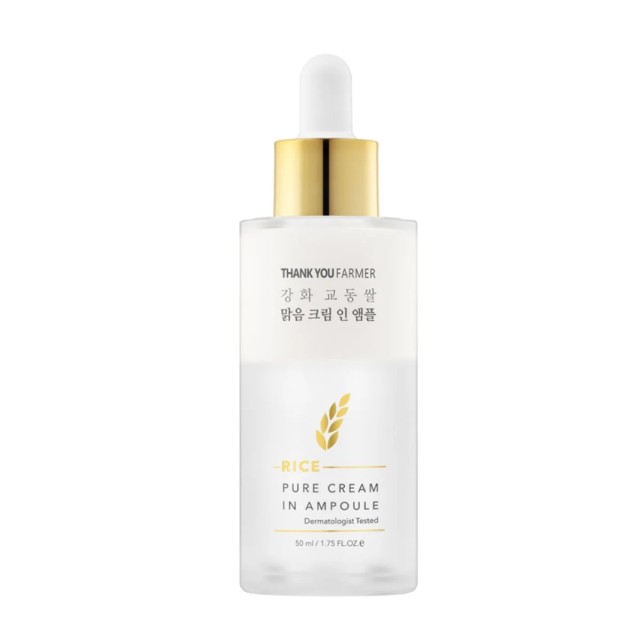 Thank You Farmer Rice Pure Cream In Ampoule 50 ml